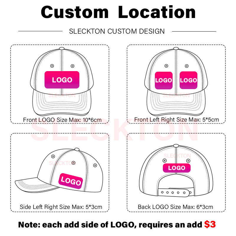 SLECKTON Custom Baseball Cap F - Embroidery Design Logo review and price