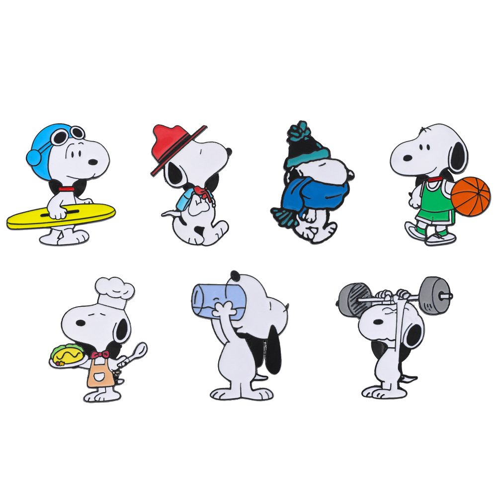 7 Pcs Cute Animals Anime Brooc - Embroidery Reddit review and price