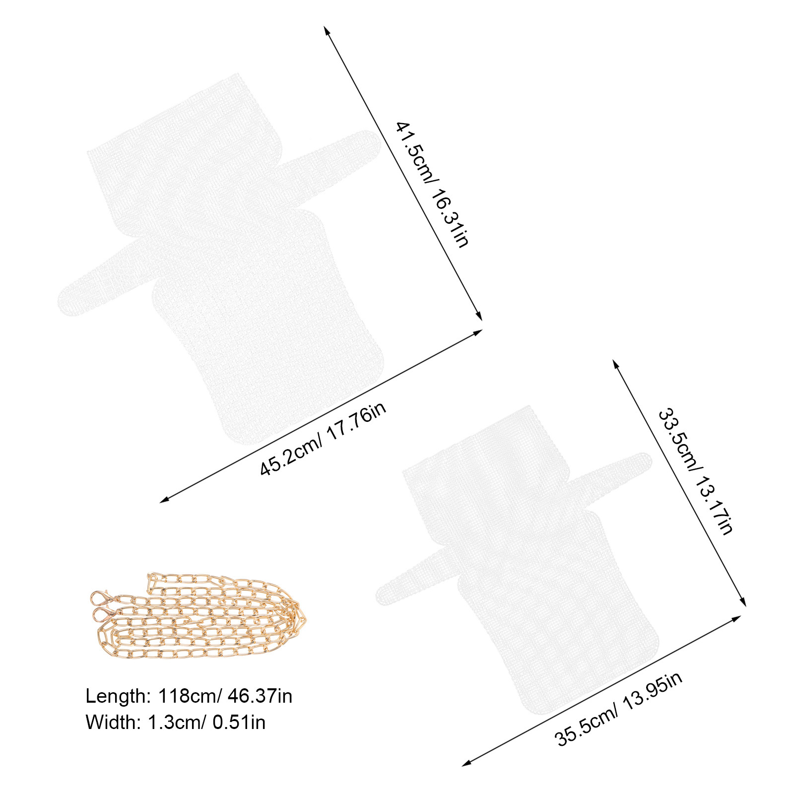 2Sets Plastic Mesh Canvas Shee - Embroidery Bag review and price